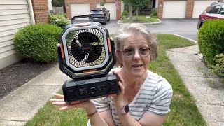 OGERY Camping Fan Review