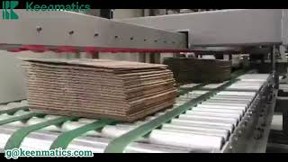 SUNYI Inline PE Strapping Machine With Squaring and Robotic Palletizing System (TAI YI)