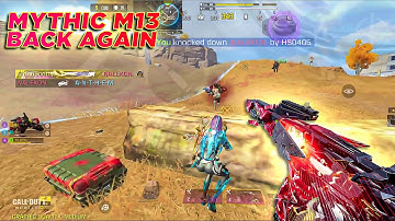 MOST FAVORITE MYTHIC M13 is BACK AGAIN 😍 | COD MOBILE !!