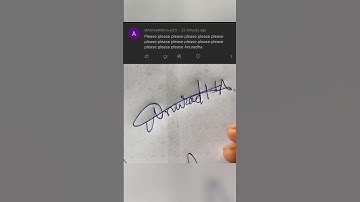 Anuradha name signature | short video #viral #signature #viralvideo #youtubeshorts #art @BhaWin5