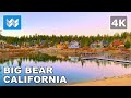 [4K] Big Bear Lake, California USA - Boulder Bay Park - Scenic Nature Walking Tour 🎧 Binaural Sound