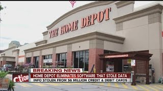 Info stolen from 56M cards at Home Depot stores