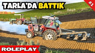 WE SUCKED IN THE FIELD | POOR LIFE | FS22 REAL LIFE | MEDRP ANKARA | S3 B1