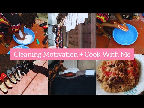CLEANING MOTIVATION||Laundry,Shoes Cleaning|| + Cook With Me #cleaningmotivation#cookwithme