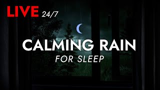 🔴 Rain Sounds for Sleeping with an Open Window Experience  - 24/7 Livestream | Deep Sleep Sounds