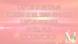 Tiffany Day - C O M M I T M E N T  I S S U E S (Lyric Video by M O O N L I G H T )