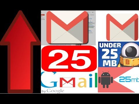 Video: ¿Cuál es el límite de tamaño de los archivos adjuntos de Gmail?