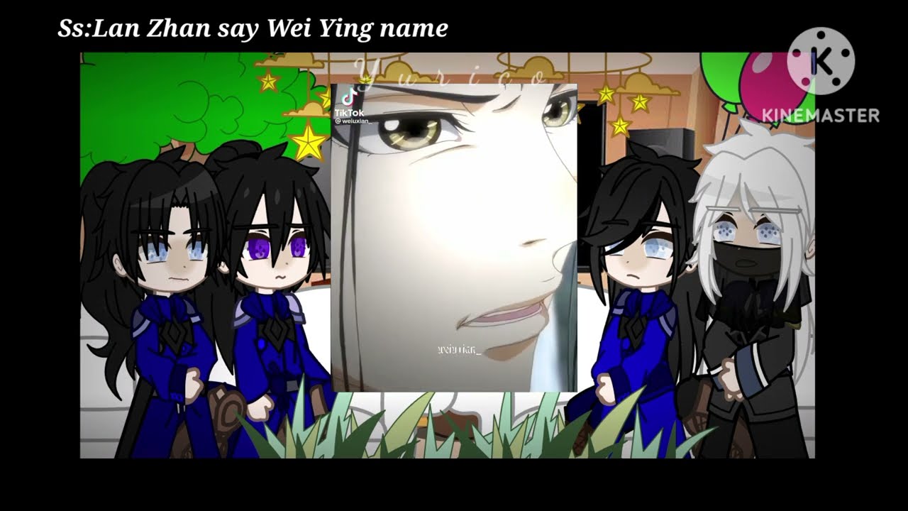 ||Erha/2ha react to Chu Wanning as Lan Wangji||Эрха реакция на Чу Ваньнина-Лань Чжань||Rus/Eng||