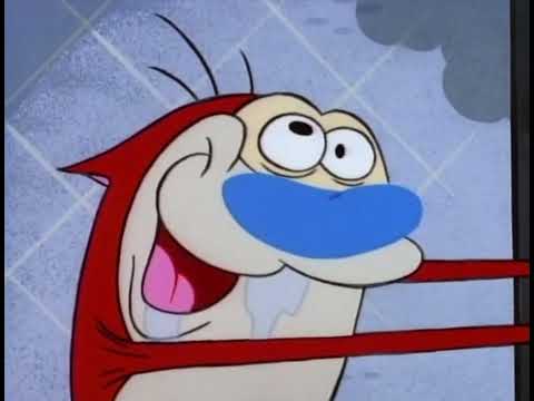 stimpy cooks his accordion 