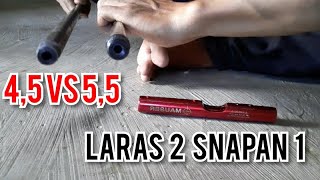 Download lagu Cara pasang laras snapan pcp cal 25 cal 22 cal 177