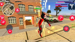Harley Stickman Rope Hero Quinn Joker Gangster Crime Simulator screenshot 1