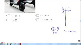 SAT Prep:  Constructing Models Quiz