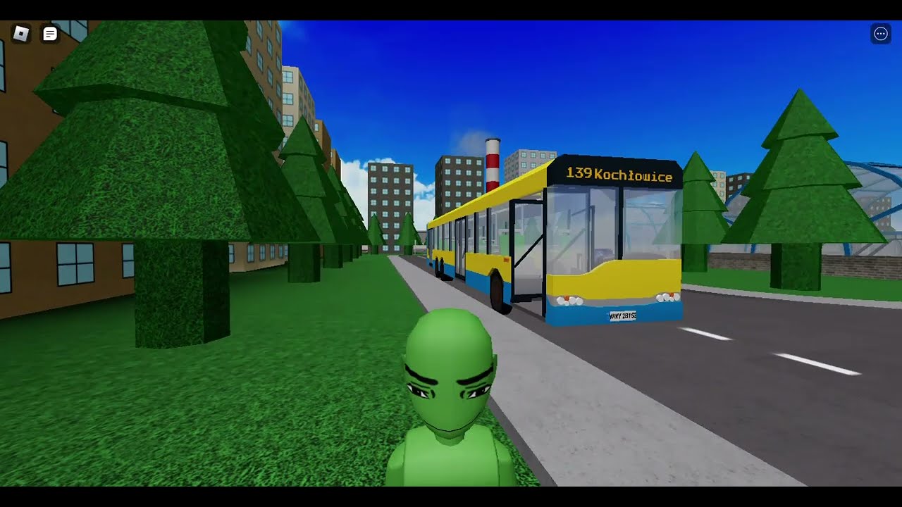 Nid's Buses & Trams (Roblox) Part 5 [Route 139 Kombinat]