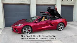 mods4cars SmartTOP for Chevrolet Corvette C8 Convertible - One-Touch \/ Remote open \/ close Top