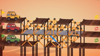 Poly Bridge 3 - Workshop Level "Road Splitting"