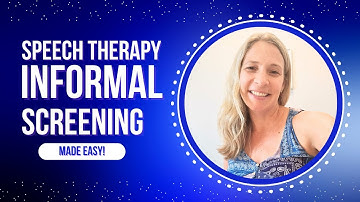 🗣️ Informal Speech & Language Assessment | Start the School Year with Confidence