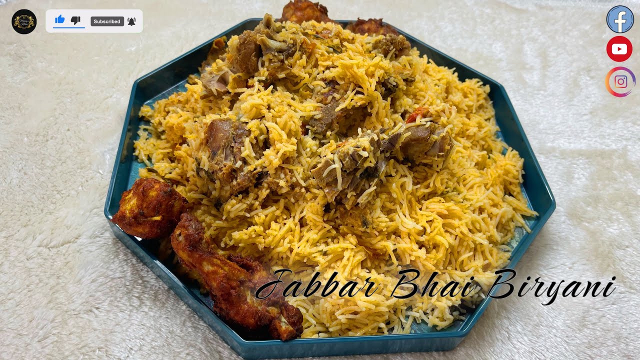 JABBAR BHAI MUTTON BIRYANI Mommy’s Kitchen easy and tasty YouTube