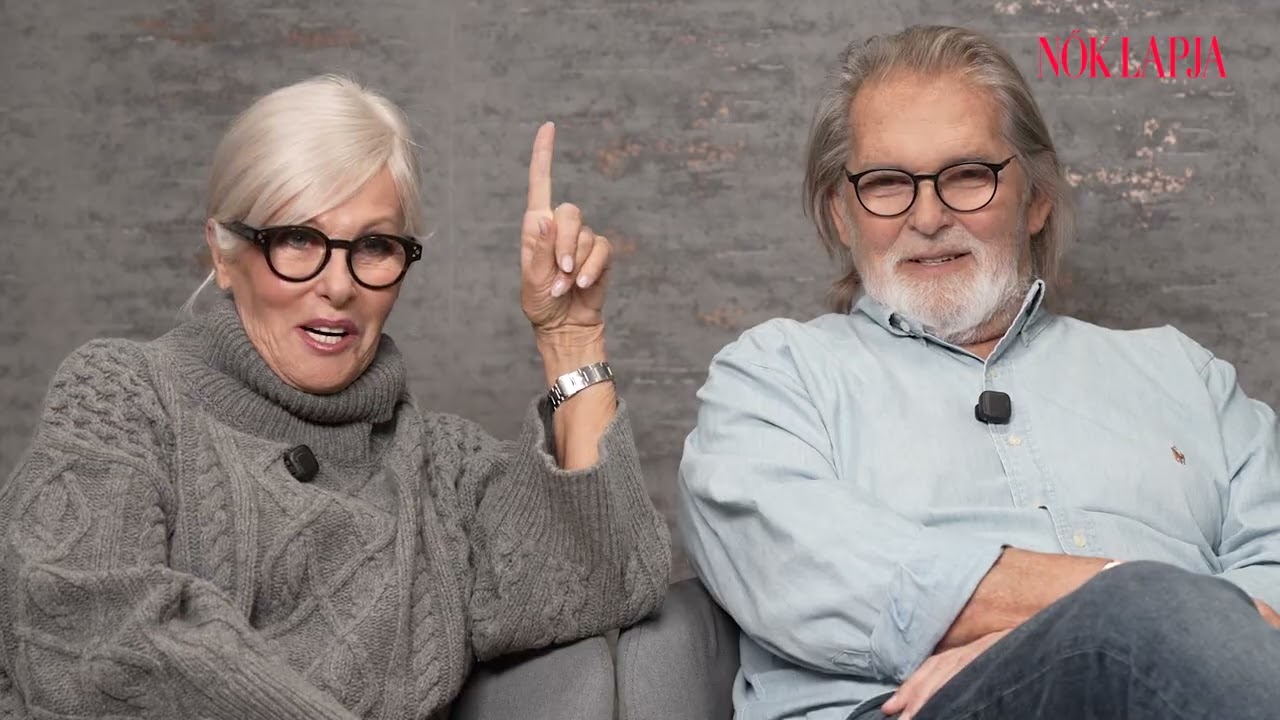 Pataki Ági és Kovács Gábor a Nők Lapja címlapján