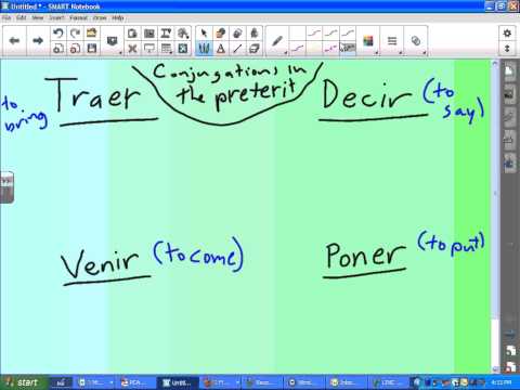 Los Verbos Decir & Traer, Venir & Poner