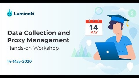 Data collection Online Workshop | 14-May-2020