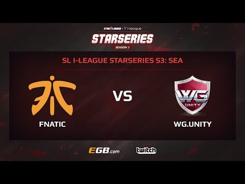 Fnatic vs WG.Unity, Game 1, SL i-League StarSeries Season 3, SEA
