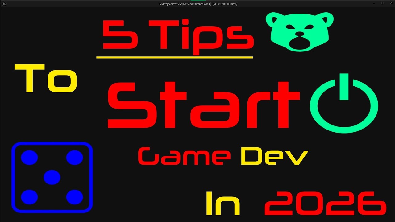 5 Realistic Tips for Starting Game Dev in 2026 with Unreal Engine