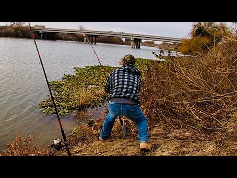 I Got BIG Bite, Fishing The Ca. San Joaquin River