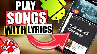 How to play songs with lyrics on any phone screenshot 3