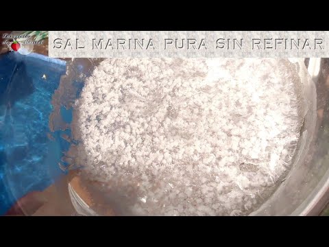 Haz tu propia Sal Marina Pura SIN REFINAR