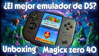 MagicX Zero 40: La consola vertical ¿Vale para todos los emuladores? | Unboxing y análisis