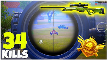 😮34 KILLS WITH AWM & M249 IN PUBG MOBILE - SAMSUNG,A3,A5,A6,A7,J2,J5,J7,S5,S7,S9,A10,A20,A30,A50,A70
