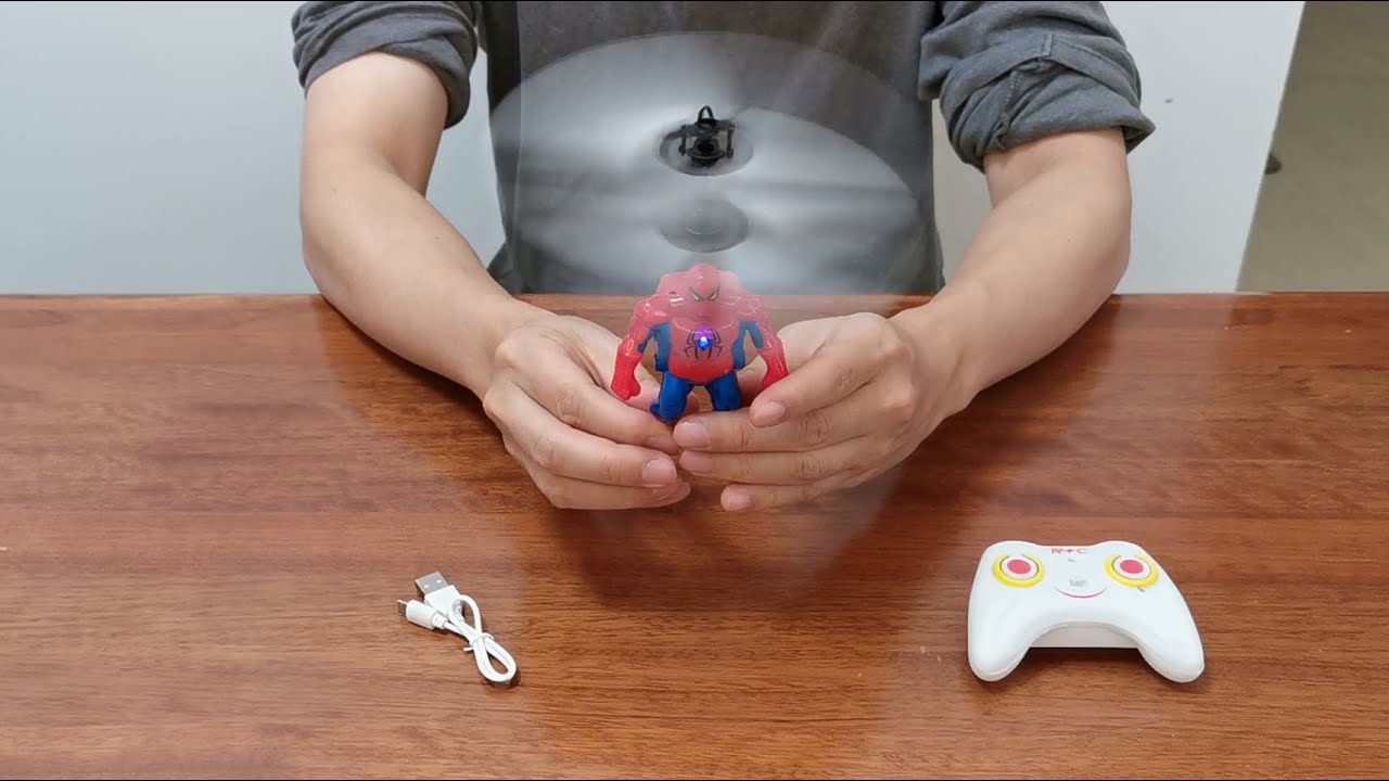 Flying Spiderman Toy Unboxing and Review 2021 Funny Flying Figure Helicopter YouTube