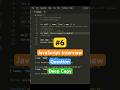 #6 JavaScript Tricky Question Series | Object Operation | Deep Copy By Secret Frontend Developer