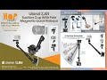 ULANZI ZJ01 Magnetic Suction Cup Quick Release Mount for Action Camera/Smartphone/Mirrorless Camera