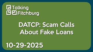 DATCP: Scam Calls About Fake Loans