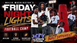 🏈🏈  BEST FREE CAMP WITH MALIK | Malik Washington’s Friday Night Lights Football Camp