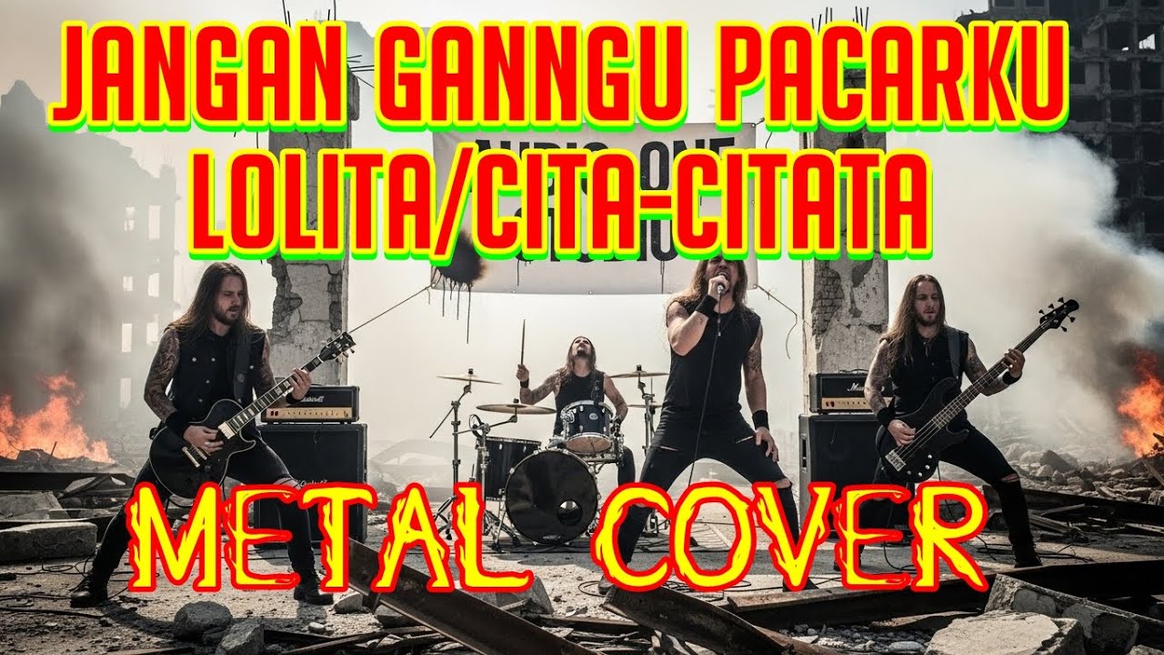 DANGDUT JADI METAL! 🤘 Jangan Ganggu Pacarku - Lolita (Cover by A1S)