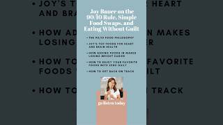 How Gut Health Affects Your Mood and Brain | Joy Bauer #podcastclips #podcastclipsshort