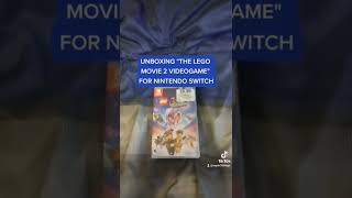 UNBOXING 'THE LEGO MOVIE 2 VIDEOGAME' FOR NINTENDO SWITCH #superlitdiego