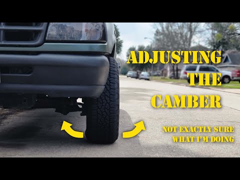 Adjusting the Camber (first time)