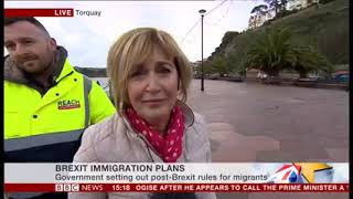 NHS Employers interviewed about Immigration White Paper | BBC News 24