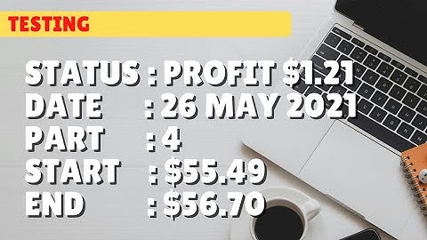 $56.70 PROFIT $1.21 | 26 may 2021 p4 | Free Binary Bot Deriv Simple Strategy Trading Profitable