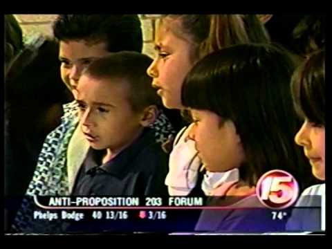 Bilingual Education Arizona #28 - News, KNXV/Phoenix, October 23, 2000