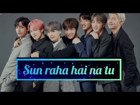 sun raha hai na tu bts Hindi song emotional editing