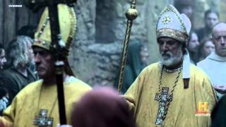 Vikings - the funeral scene