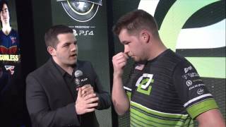 OpTic Crimsix Interview After Eliminating FaZe Clan - CWL Global Pro League Stage 2 Playoffs