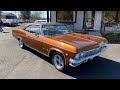 Test Drive 1965 Chevrolet Impala SOLD $25,900 Maple Motors #1024