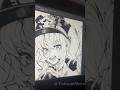 漫画家志望がゼンゼロのルーシーを描いてみました！#shorts #drawing