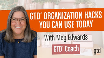GTD® for Beginners - Organizing Made Simple