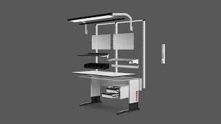 Build your ideal ESD workbench in 3D | Configure your workstation online